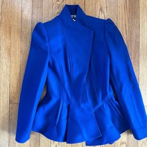 Ted Baker London Wool Peplum Jacket Size 1 US4